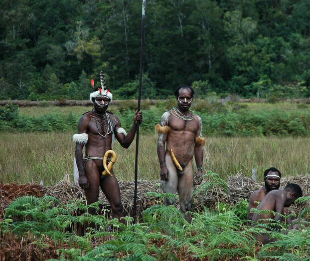 aborígines com membros maiores