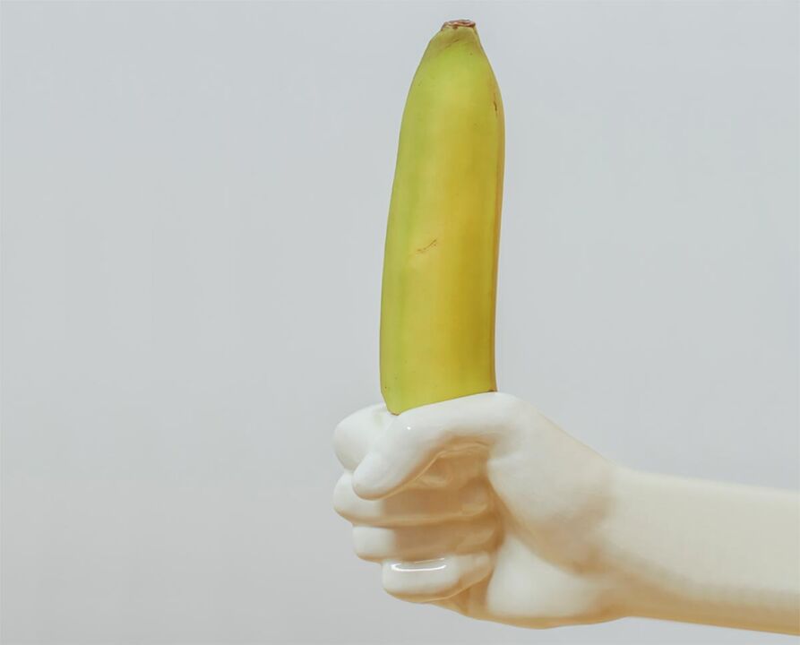 banana simboliza pênis aumentado