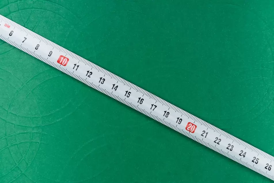 centímetro para medir o pênis antes da ampliação